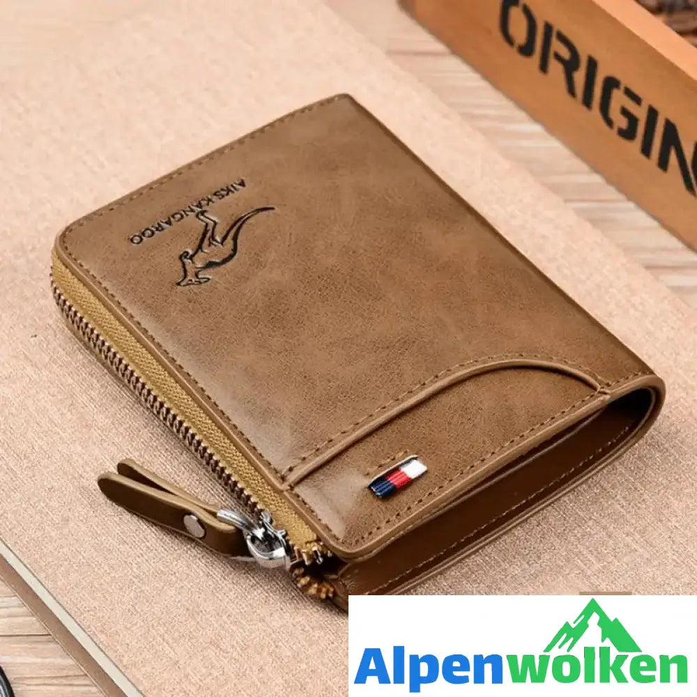 Alpenwolken - RFID Blocking Wallet für Herren