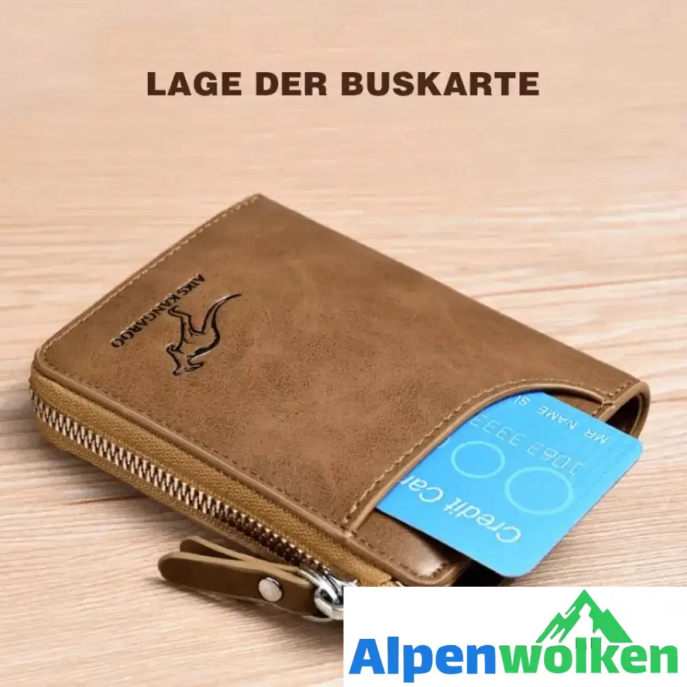 Alpenwolken - RFID Blocking Wallet für Herren