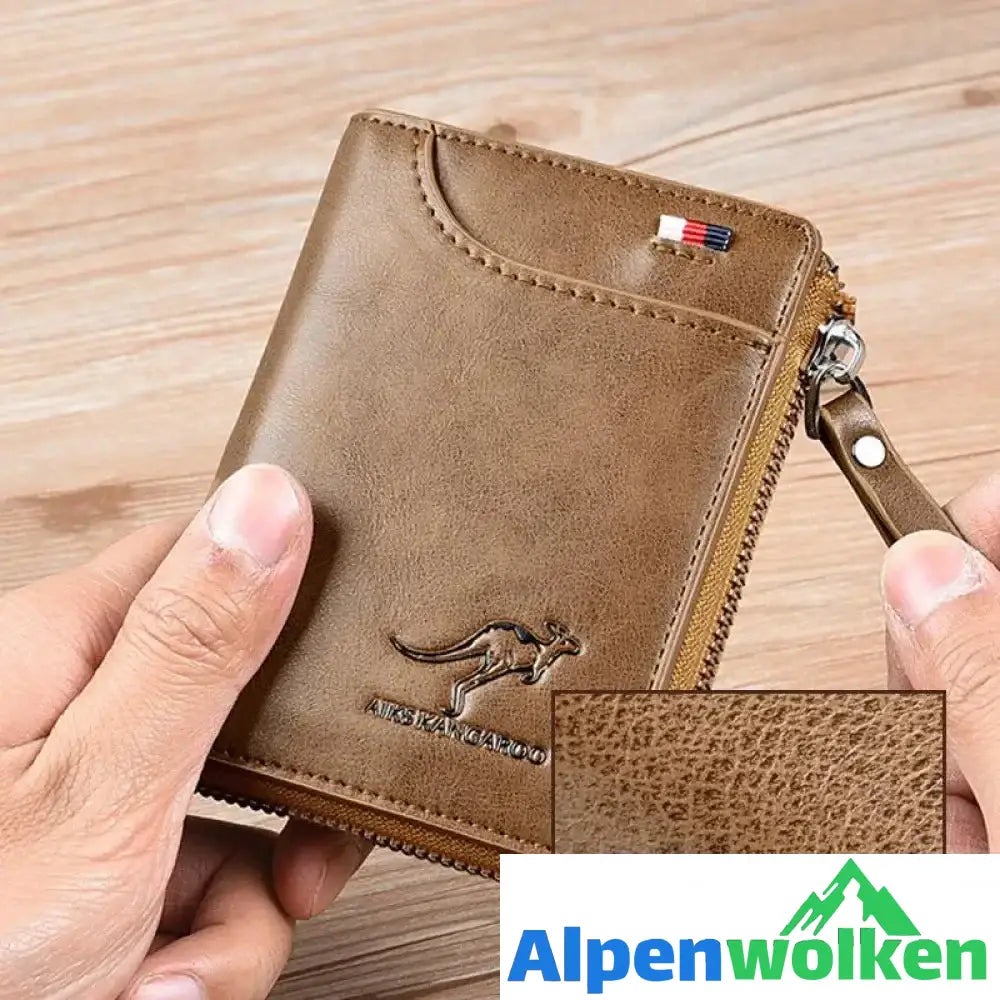 Alpenwolken - RFID Blocking Wallet für Herren