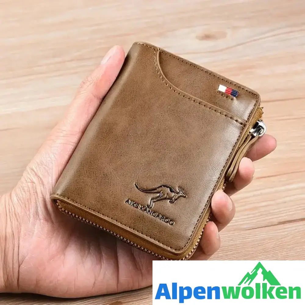 Alpenwolken - RFID Blocking Wallet für Herren