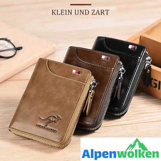 Alpenwolken - RFID Blocking Wallet für Herren