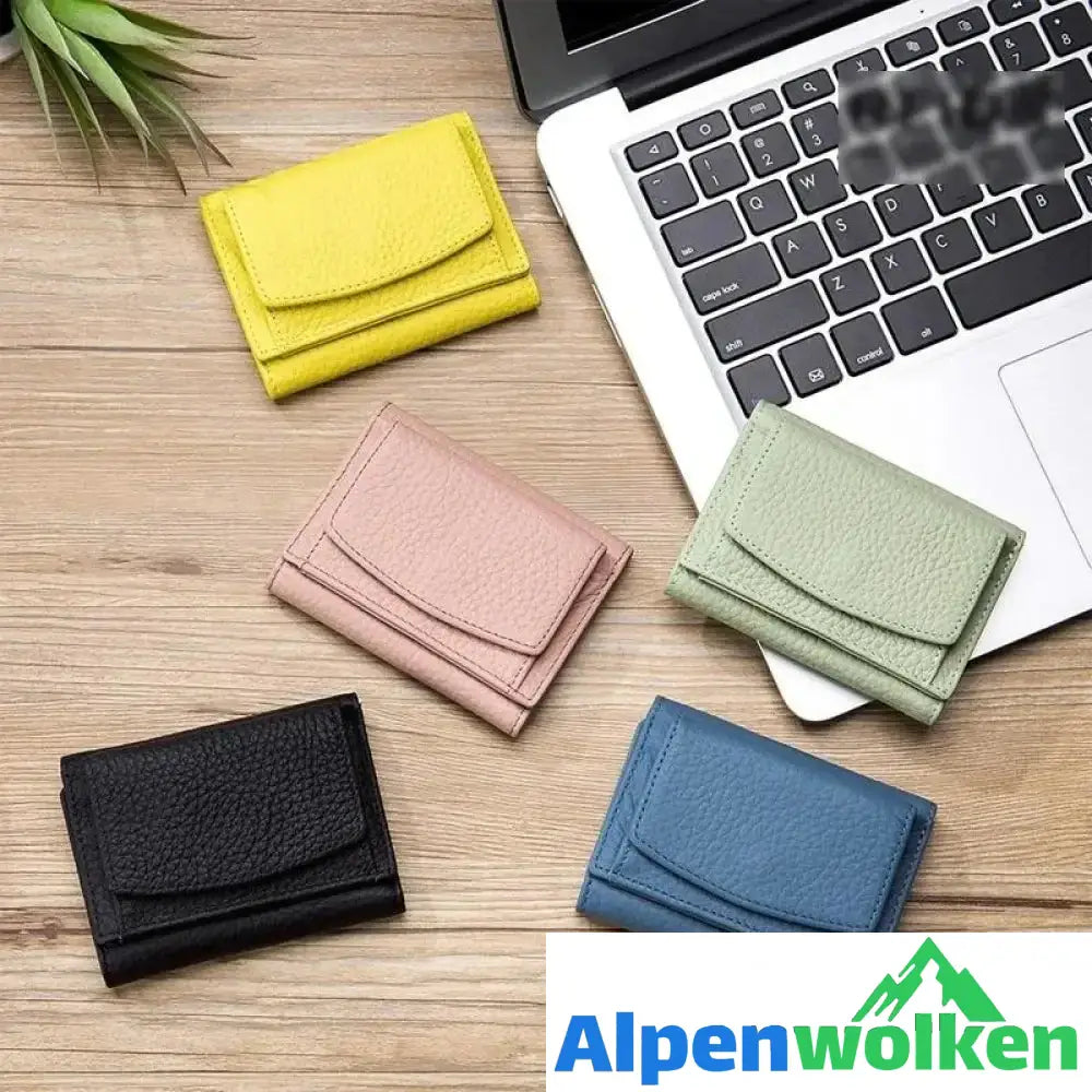 Alpenwolken - RFID Damen mini Brieftasche