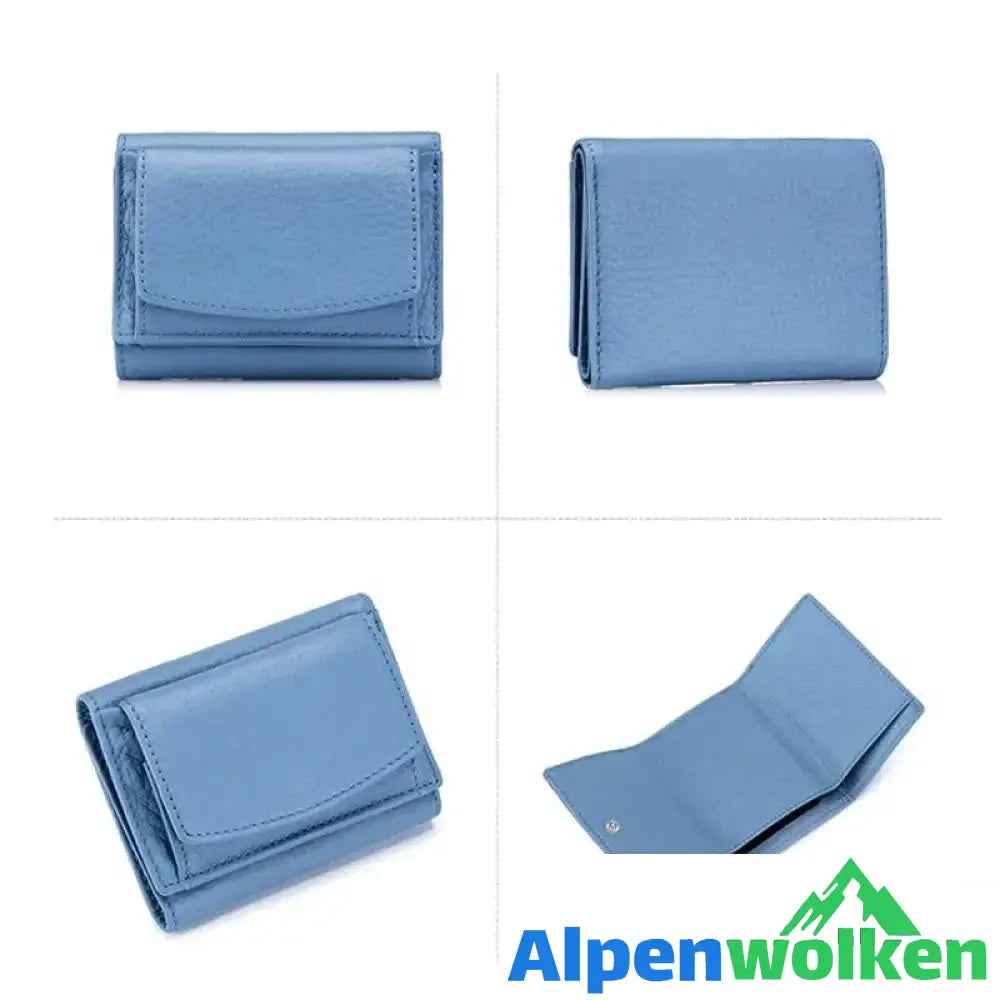 Alpenwolken - RFID Damen mini Brieftasche