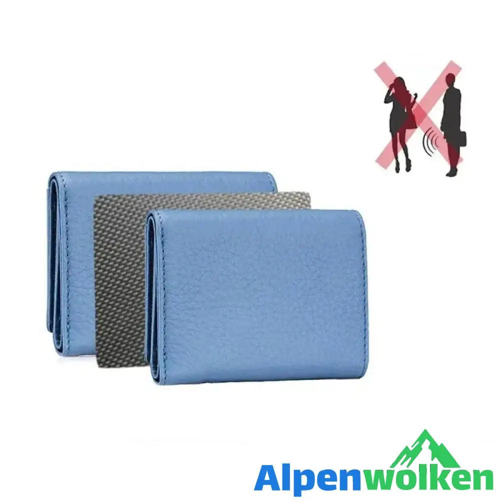 Alpenwolken - RFID Damen mini Brieftasche