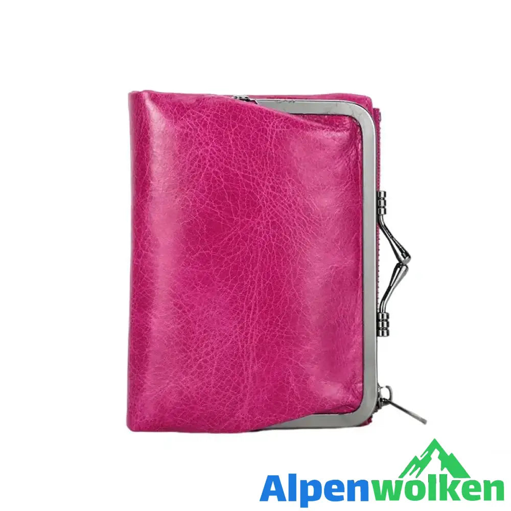 Alpenwolken - RFID-Diebstahlsicherung für Damen Rosa