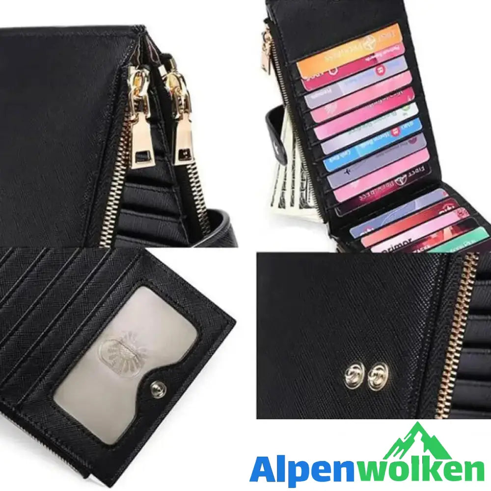 Alpenwolken - RFID Multifunktions-Geldbörse Für Damen