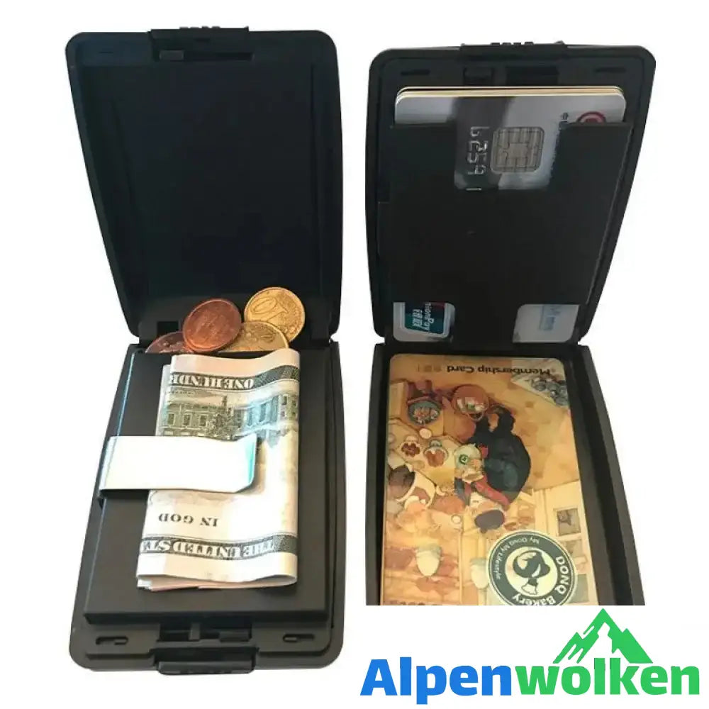 Alpenwolken - RFID Sichere Ein- und Auszahlungen Geldbörse