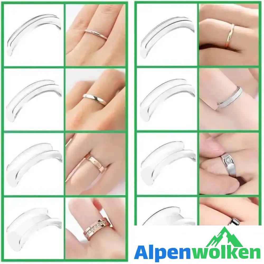 Alpenwolken - Ring-Größenänderung Set 1