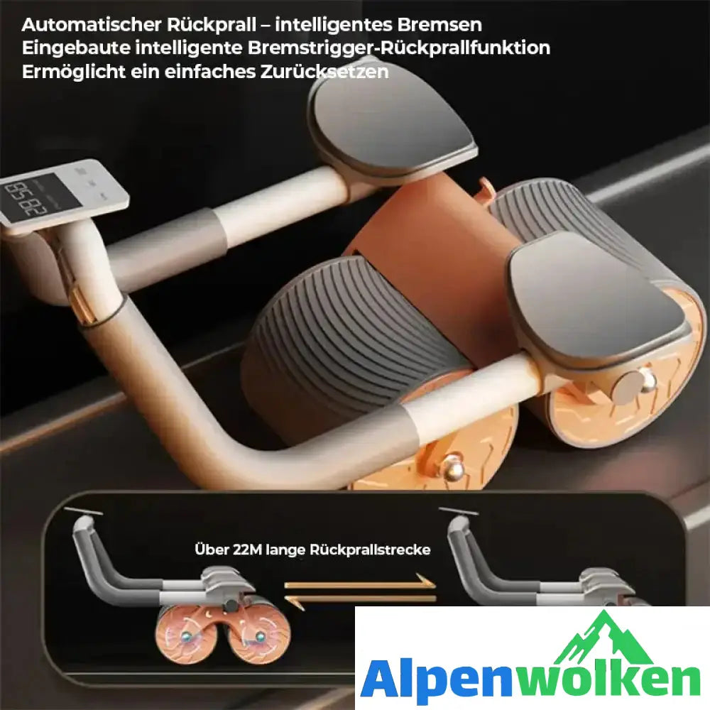 Alpenwolken - Rollenrad für Core Trainer | flacher bauch übungen