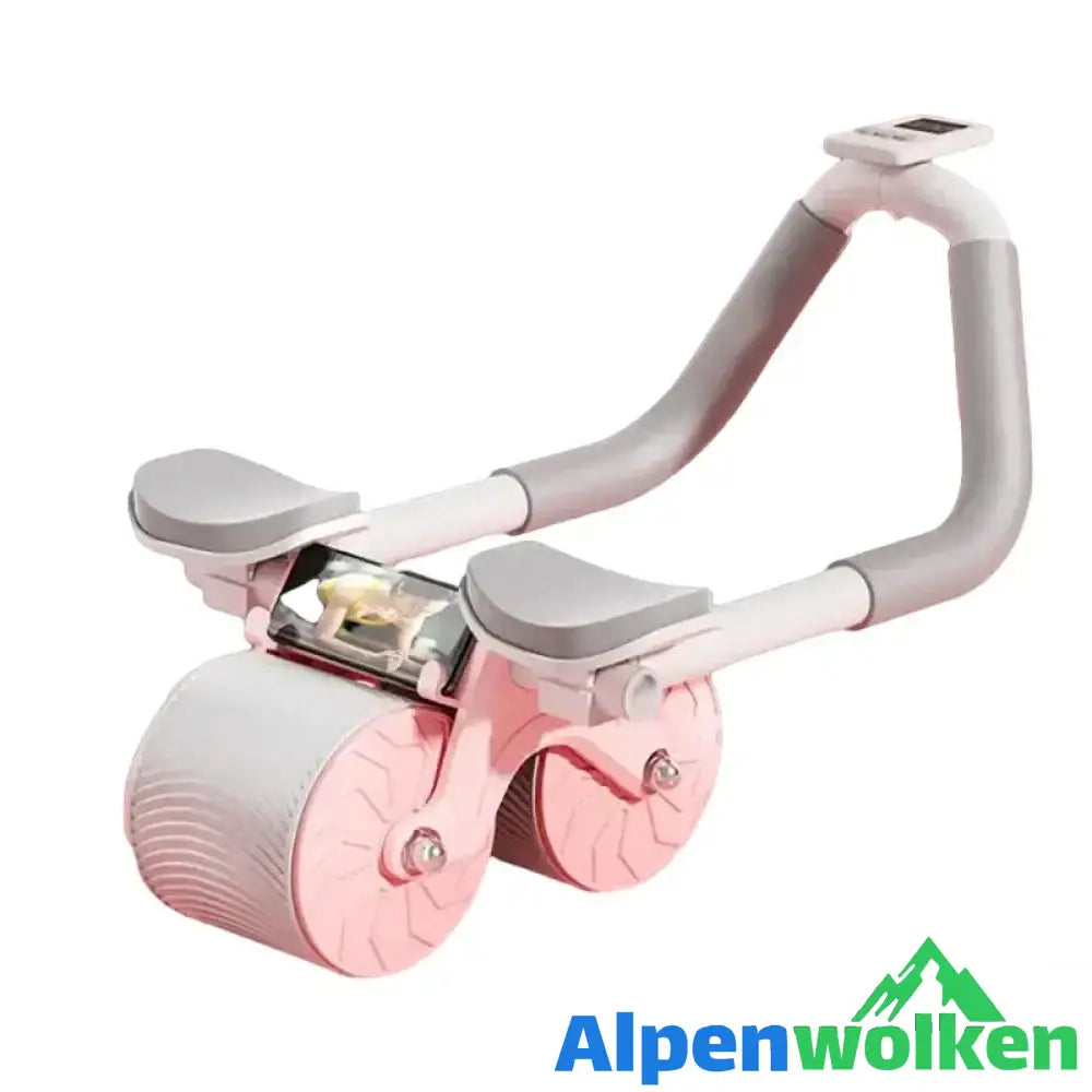 Alpenwolken - Rollenrad für Core Trainer | flacher bauch übungen rosa