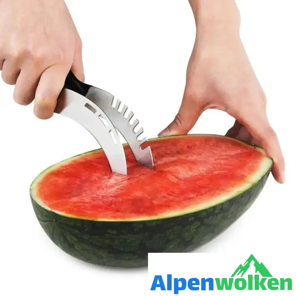 Alpenwolken - Rostfrei Wassermelonenschneider