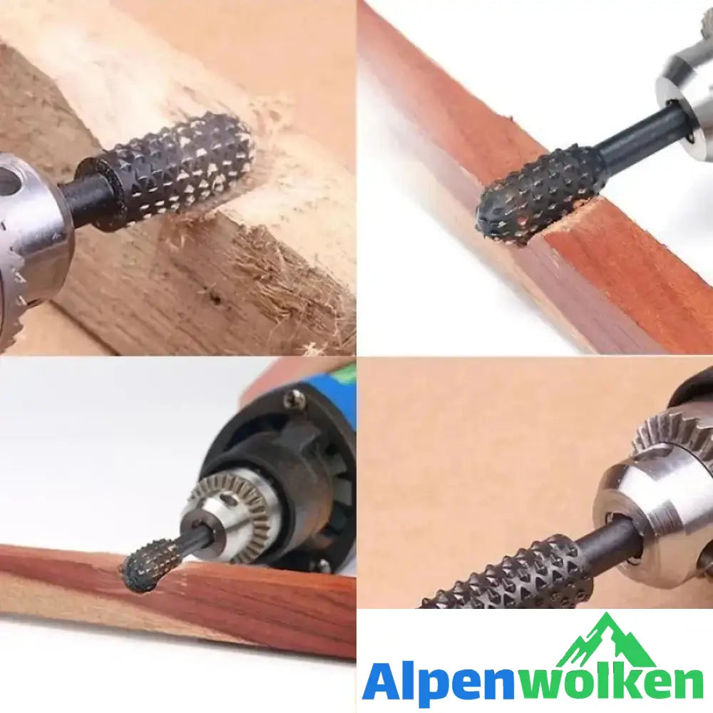 Alpenwolken - Rotierend-Hartmetall-Bohrer Set (10 Stk im Set)