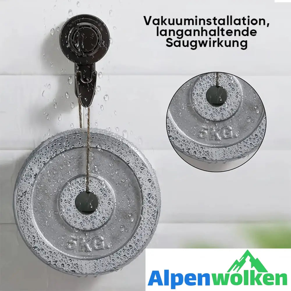 Alpenwolken - Rotierende Saugnapf Haken