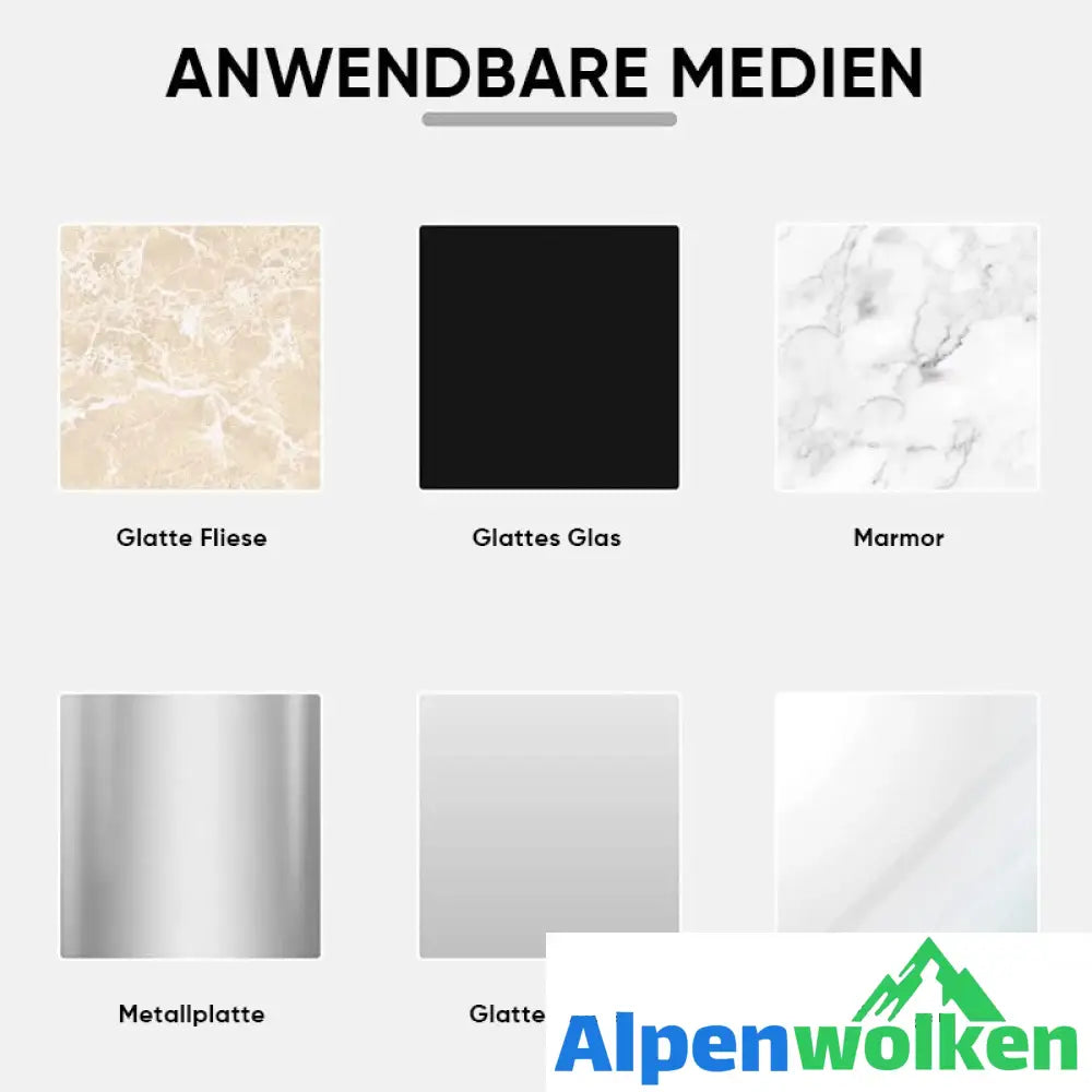 Alpenwolken - Rotierende Saugnapf Haken