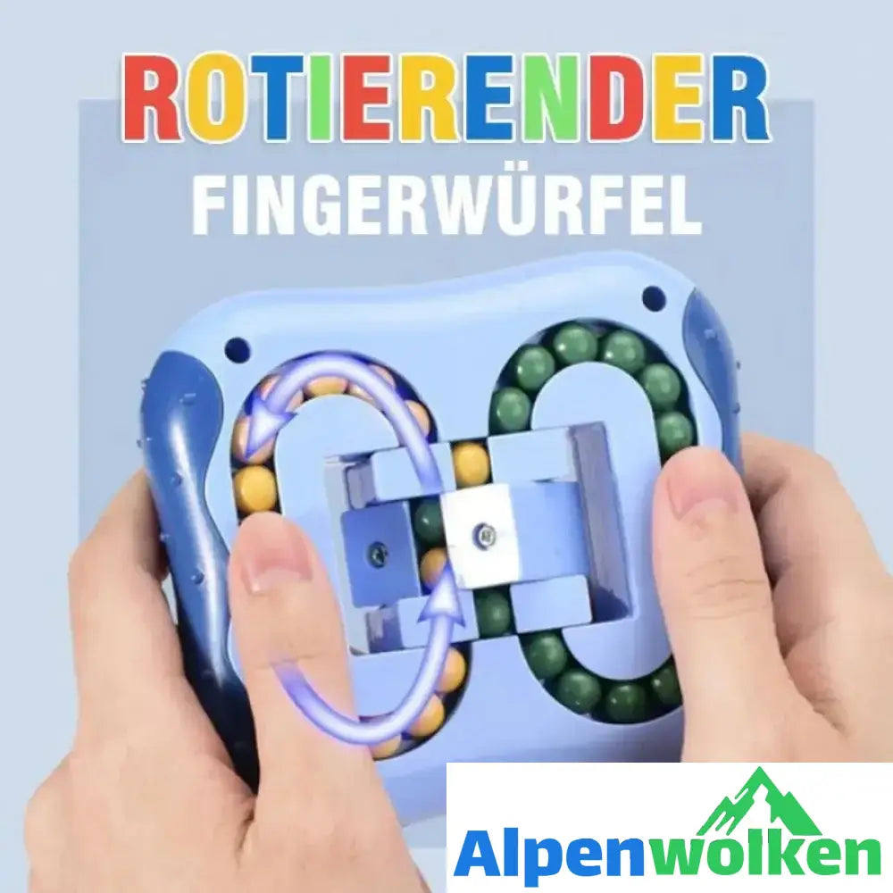 Alpenwolken - Rotierender Fingerwürfel