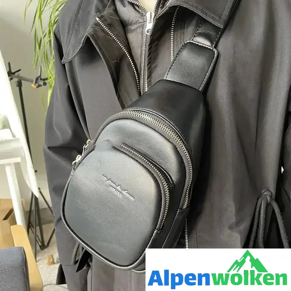 Alpenwolken - Rucksack Brusttasche für Frauen