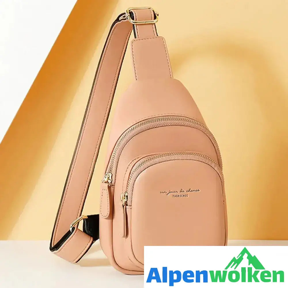 Alpenwolken - Rucksack Brusttasche für Frauen