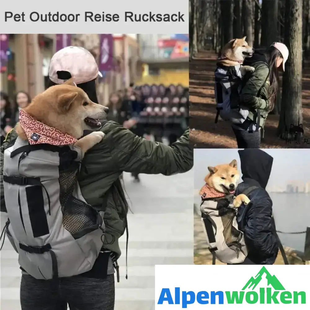 Alpenwolken - Rucksack für Haustiere Tragen