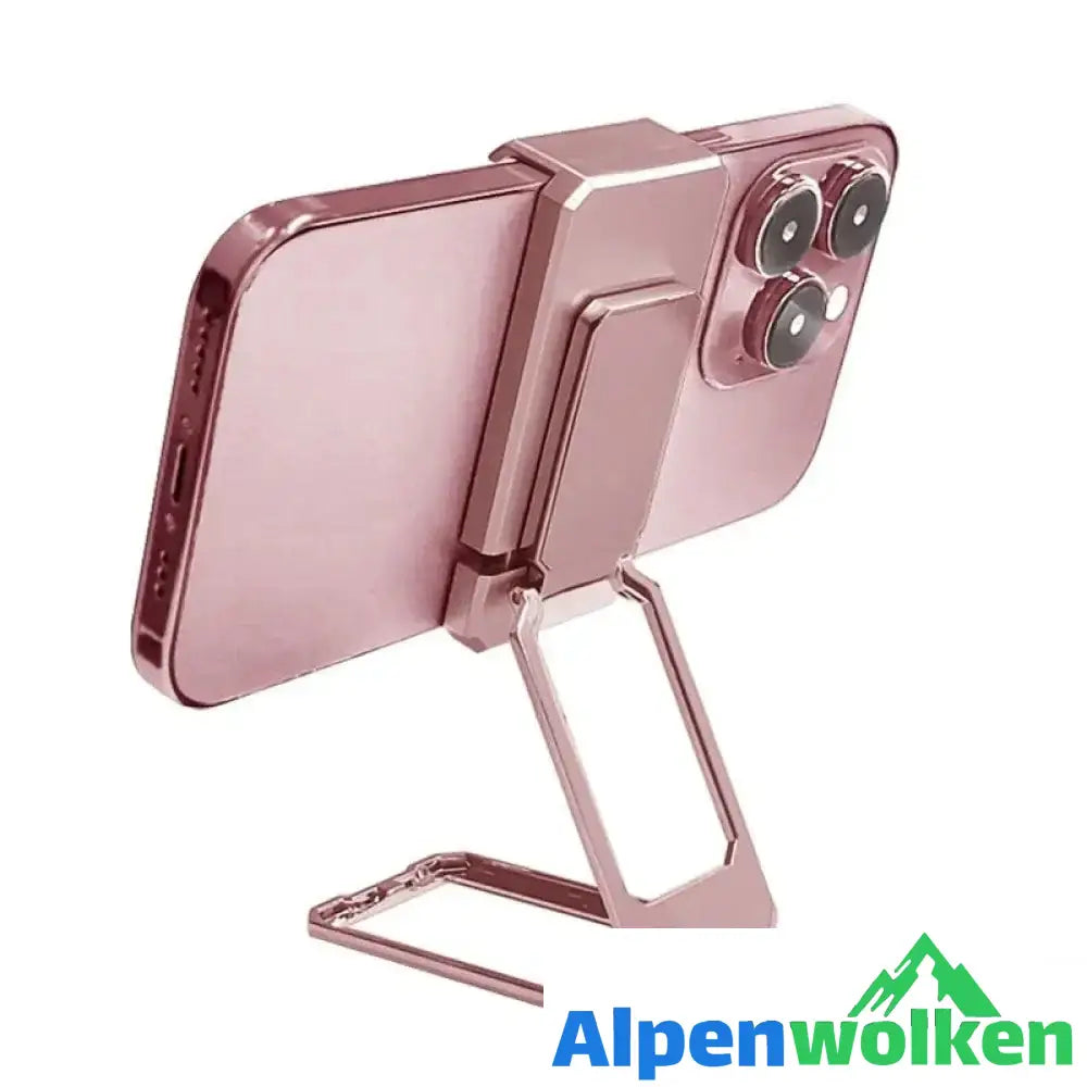 Alpenwolken - 📱Rücken Flip Faltbarer Handyhalter😍 rosegold