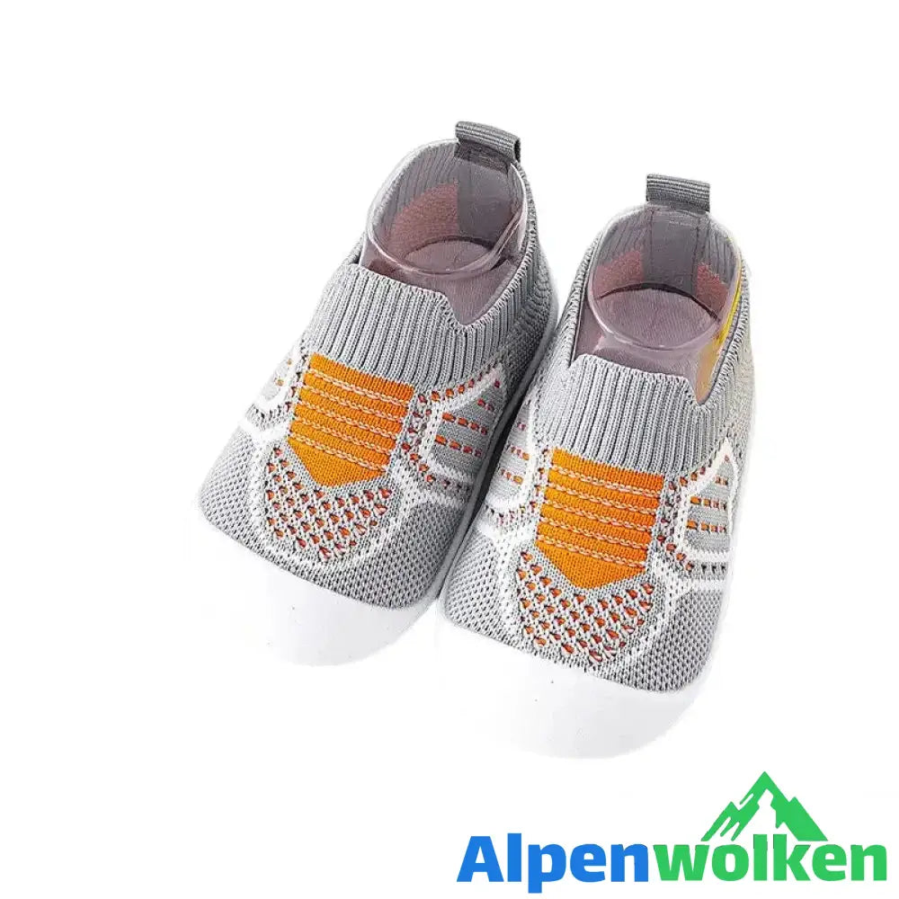 Alpenwolken - Rutschfeste Babyschuhsocken