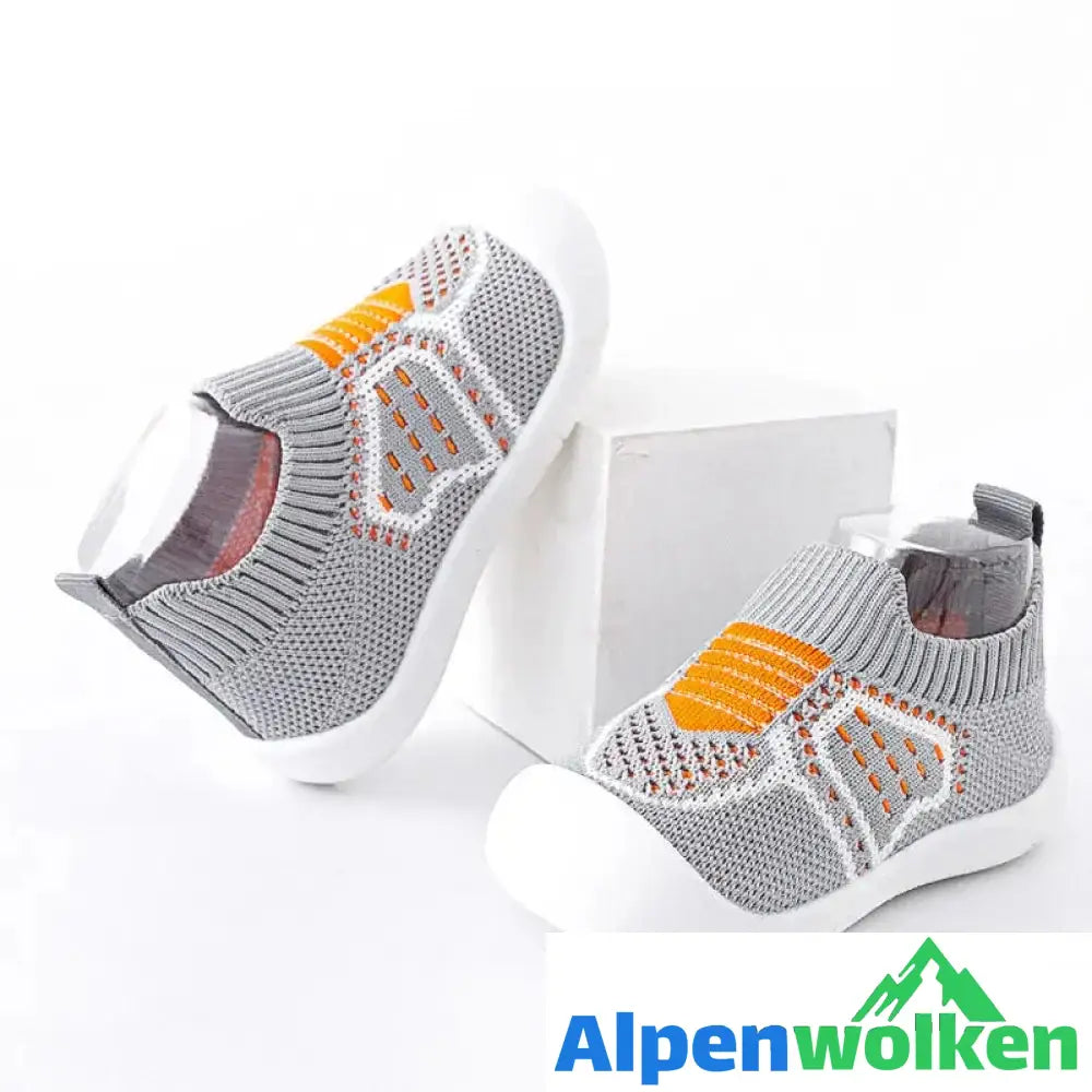 Alpenwolken - Rutschfeste Babyschuhsocken