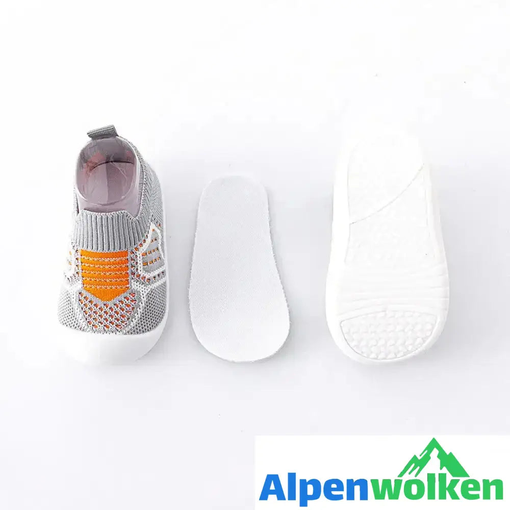 Alpenwolken - Rutschfeste Babyschuhsocken