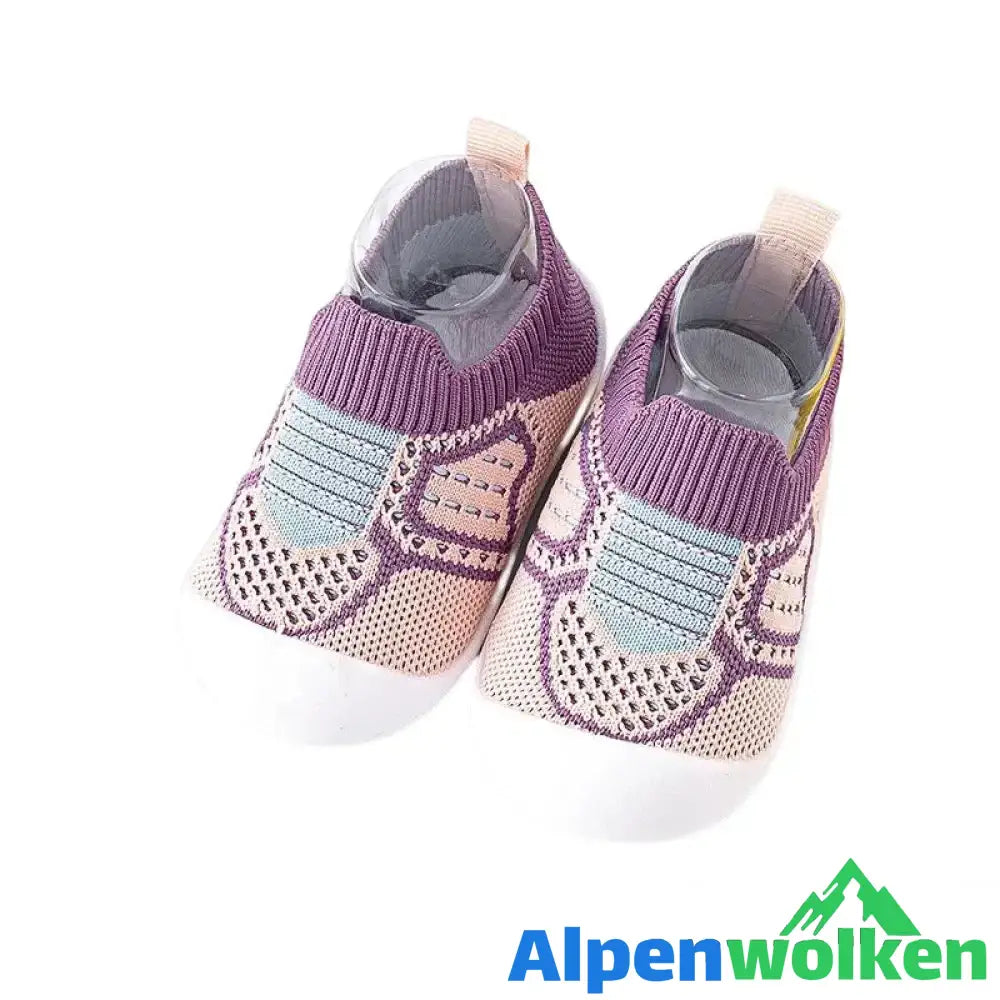 Alpenwolken - Rutschfeste Babyschuhsocken