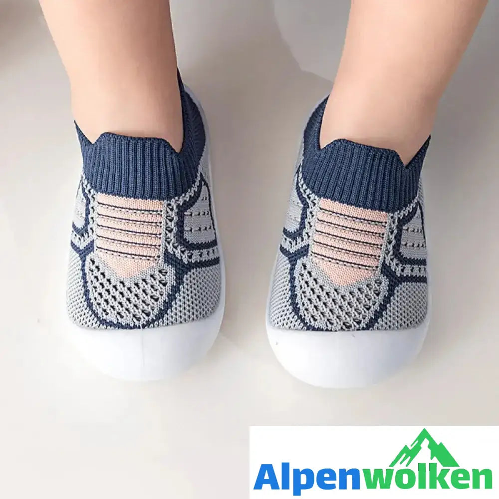 Alpenwolken - Rutschfeste Babyschuhsocken