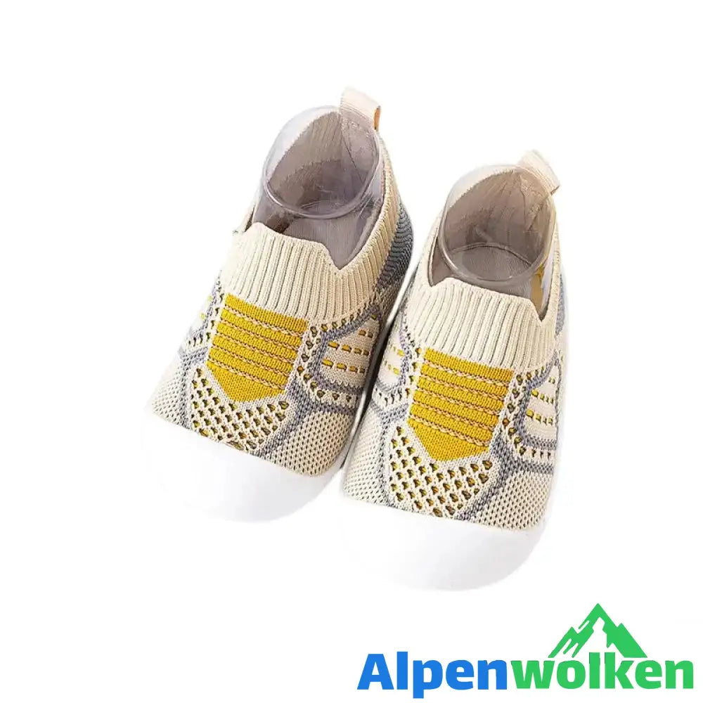 Alpenwolken - Rutschfeste Babyschuhsocken