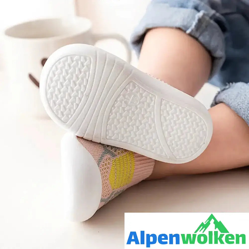 Alpenwolken - Rutschfeste Babyschuhsocken