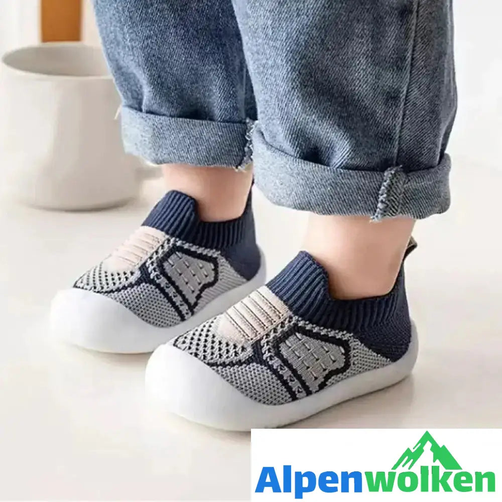 Alpenwolken - Rutschfeste Babyschuhsocken