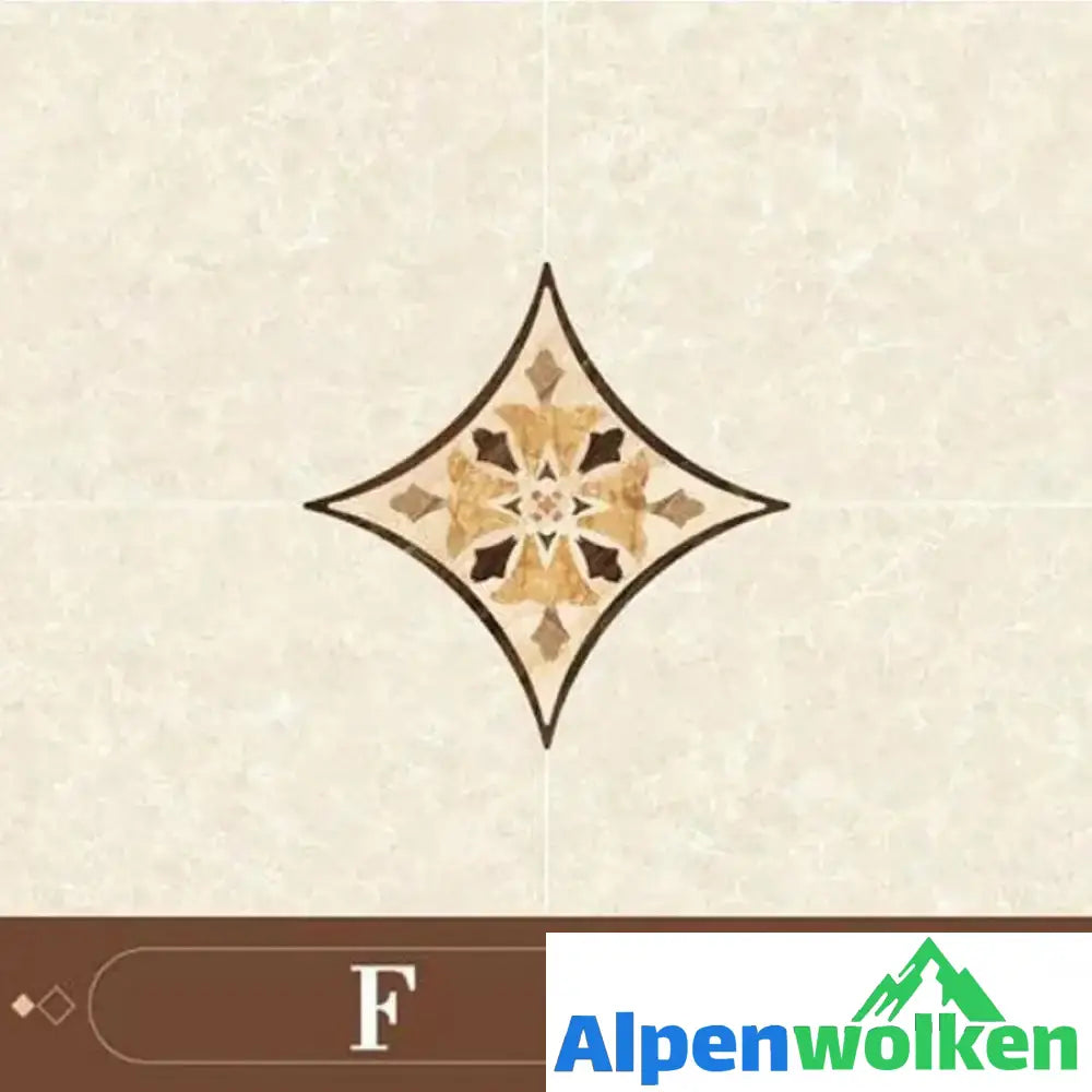 Alpenwolken - Rutschfeste Diagonale Fliesen Dekorative Aufkleber G 8.0*8.0 CM