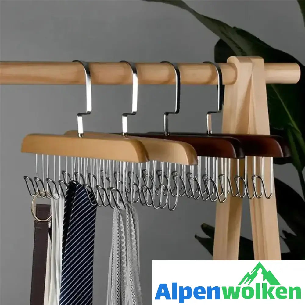 Alpenwolken - Rutschfeste Garderobe mit mehreren Haken