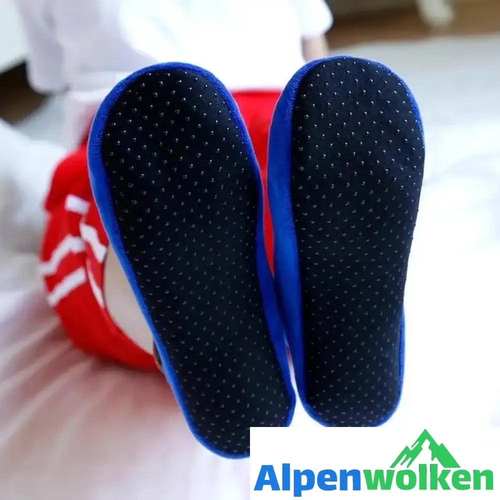 Alpenwolken - Rutschfeste Thermosocken für den Innenbereich