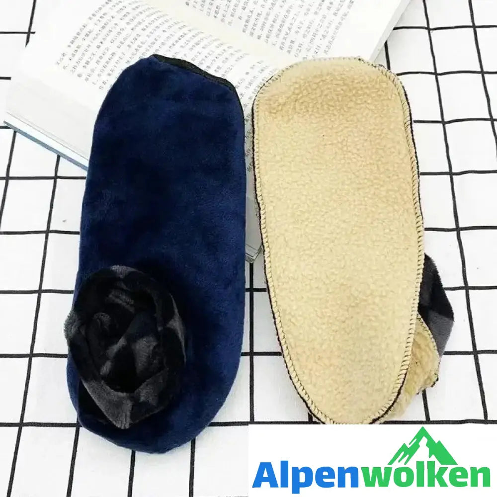 Alpenwolken - Rutschfeste Thermosocken für den Innenbereich