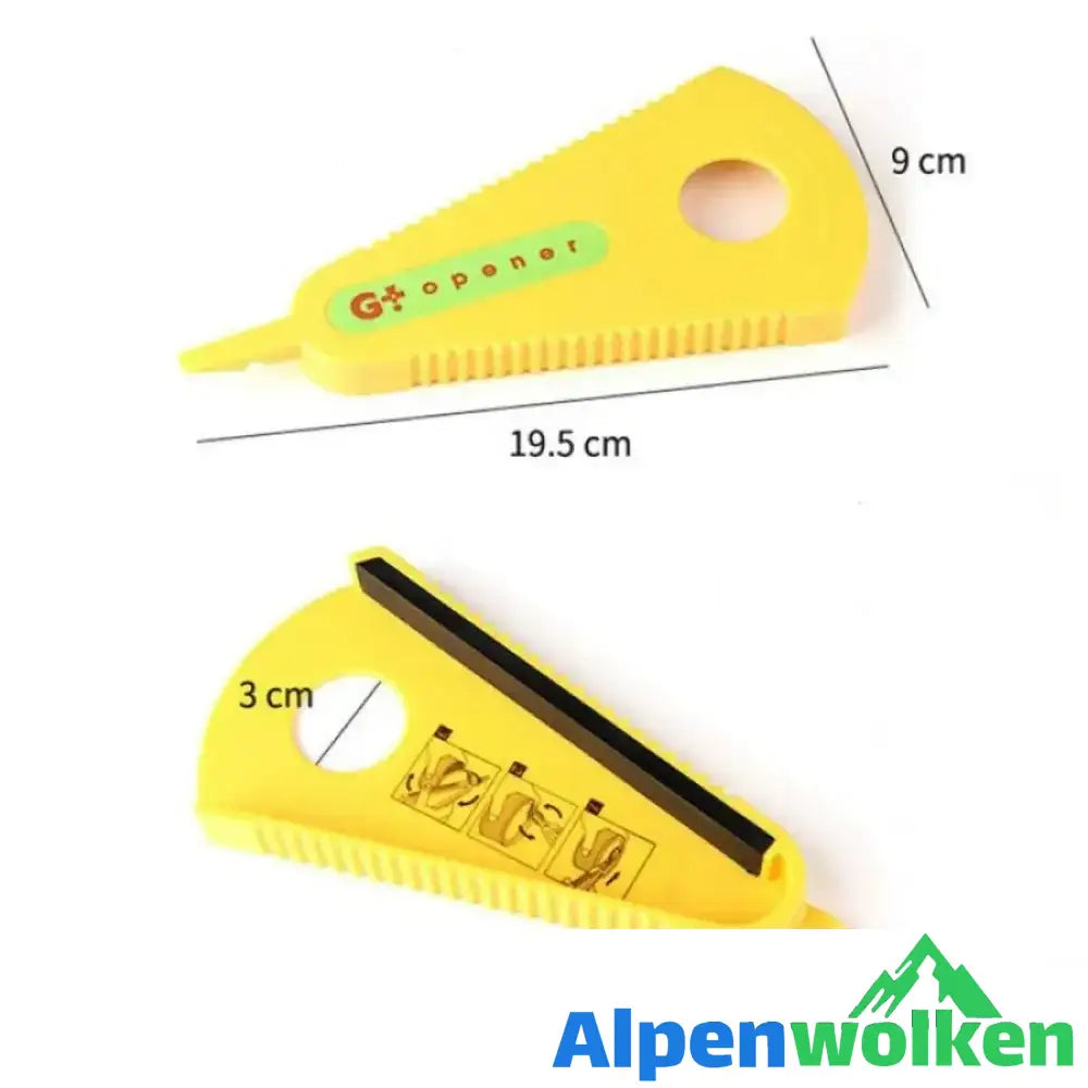 Alpenwolken - Rutschfester Einfacher Glasöffner