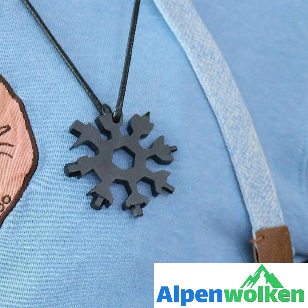 Alpenwolken - Saker 18-in-1-Schneeflocken-Multi-Werkzeug