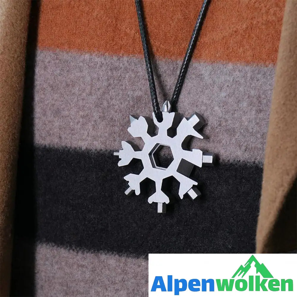 Alpenwolken - Saker 18-in-1-Schneeflocken-Multi-Werkzeug