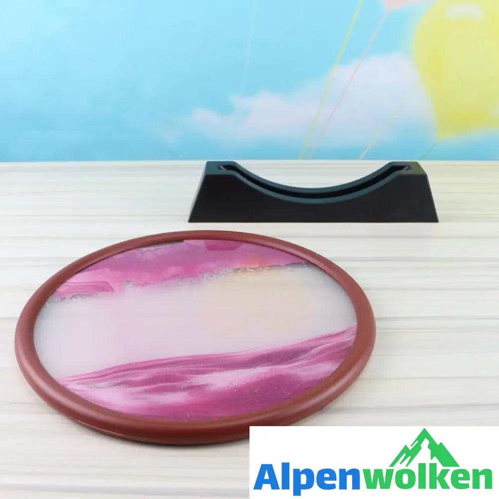 Alpenwolken - Sanduhr für Wohnkultur