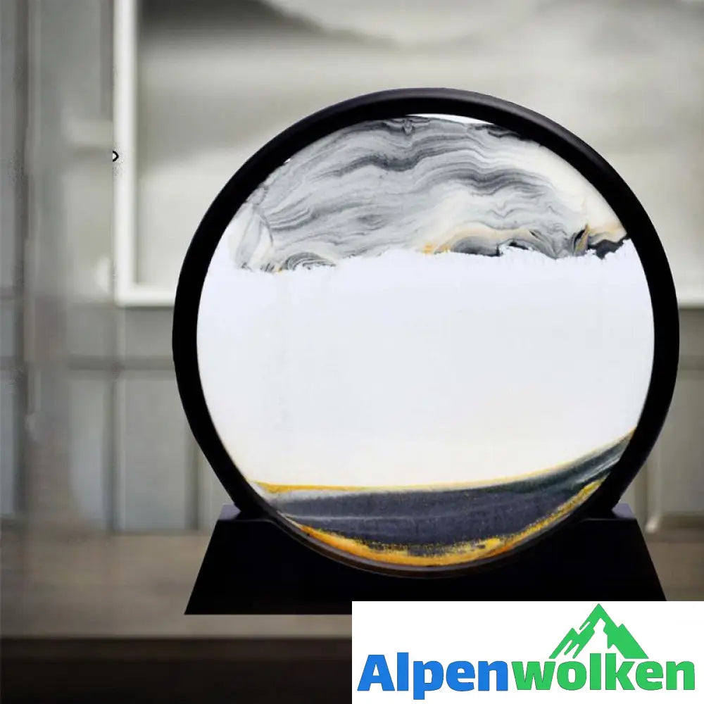 Alpenwolken - Sanduhr für Wohnkultur