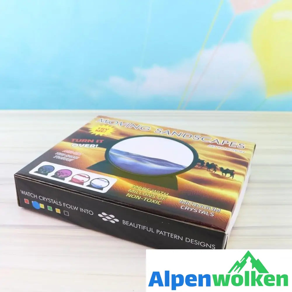 Alpenwolken - Sanduhr für Wohnkultur