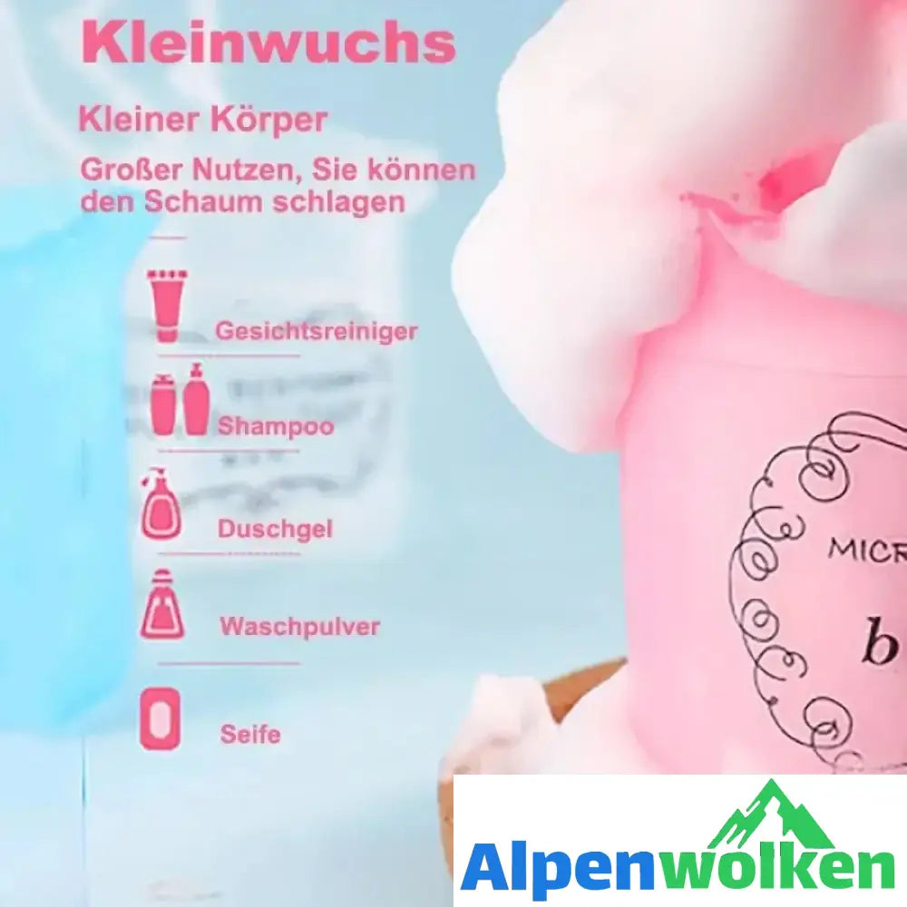 Alpenwolken - Schäumender Becher