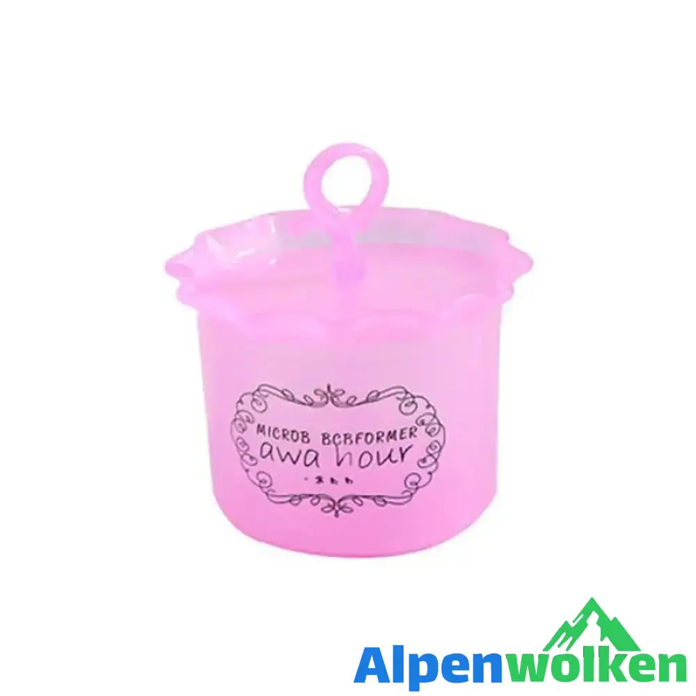 Alpenwolken - Schäumender Becher rose