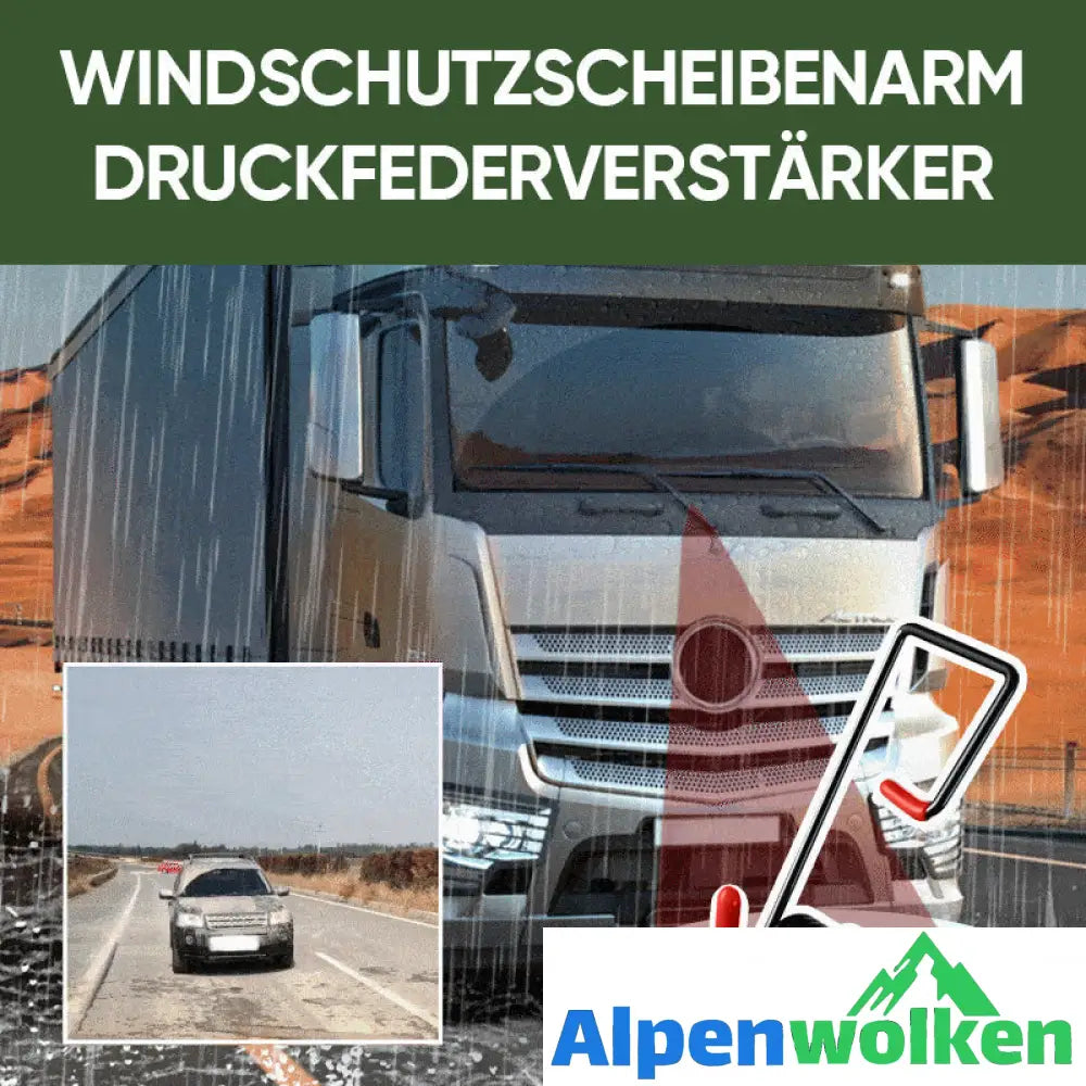 Alpenwolken - Scheibenwischerarm-Druckfederverstärker（1 Paar）