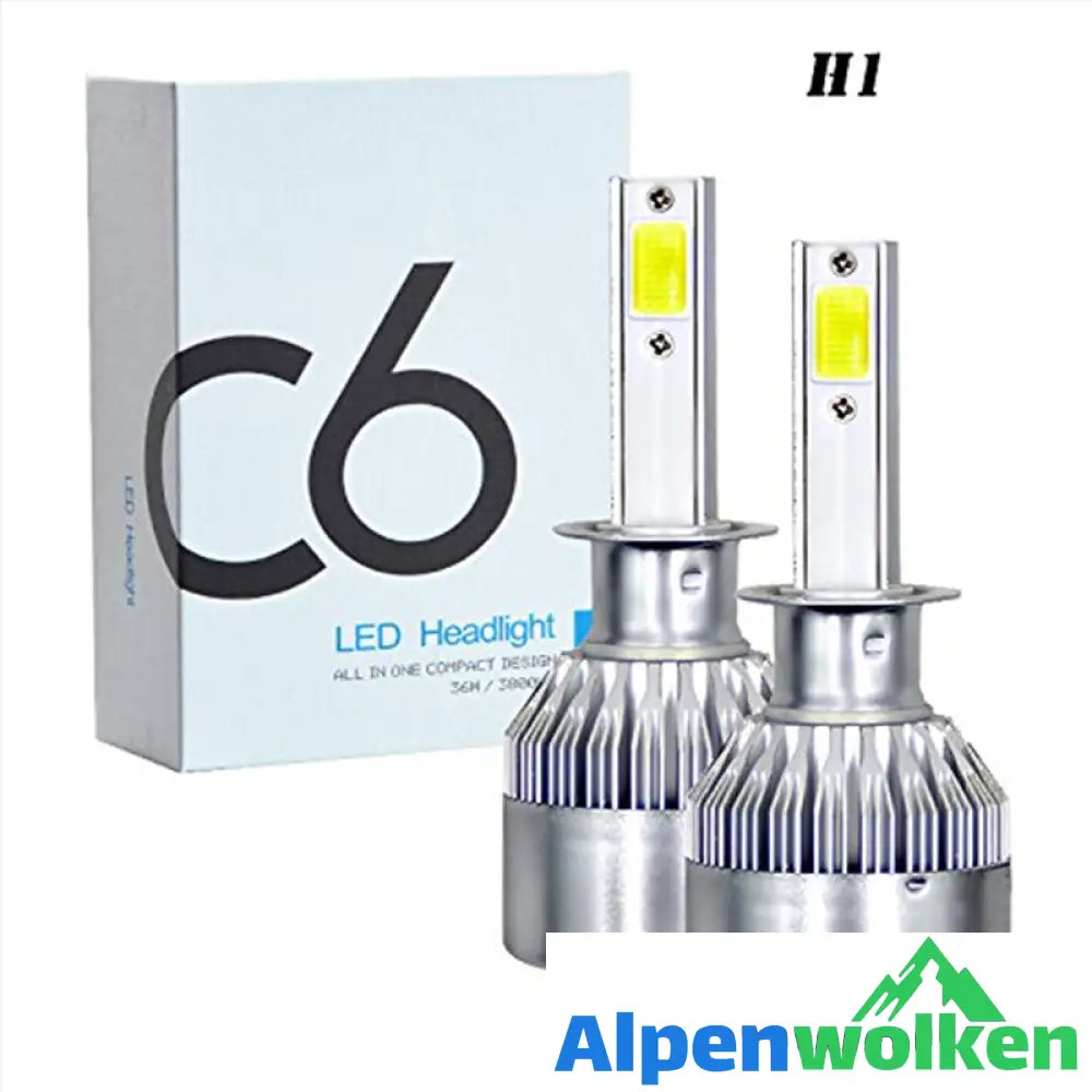 Alpenwolken - Scheinwerfer h1h3 Lichter 8000kBlau H1