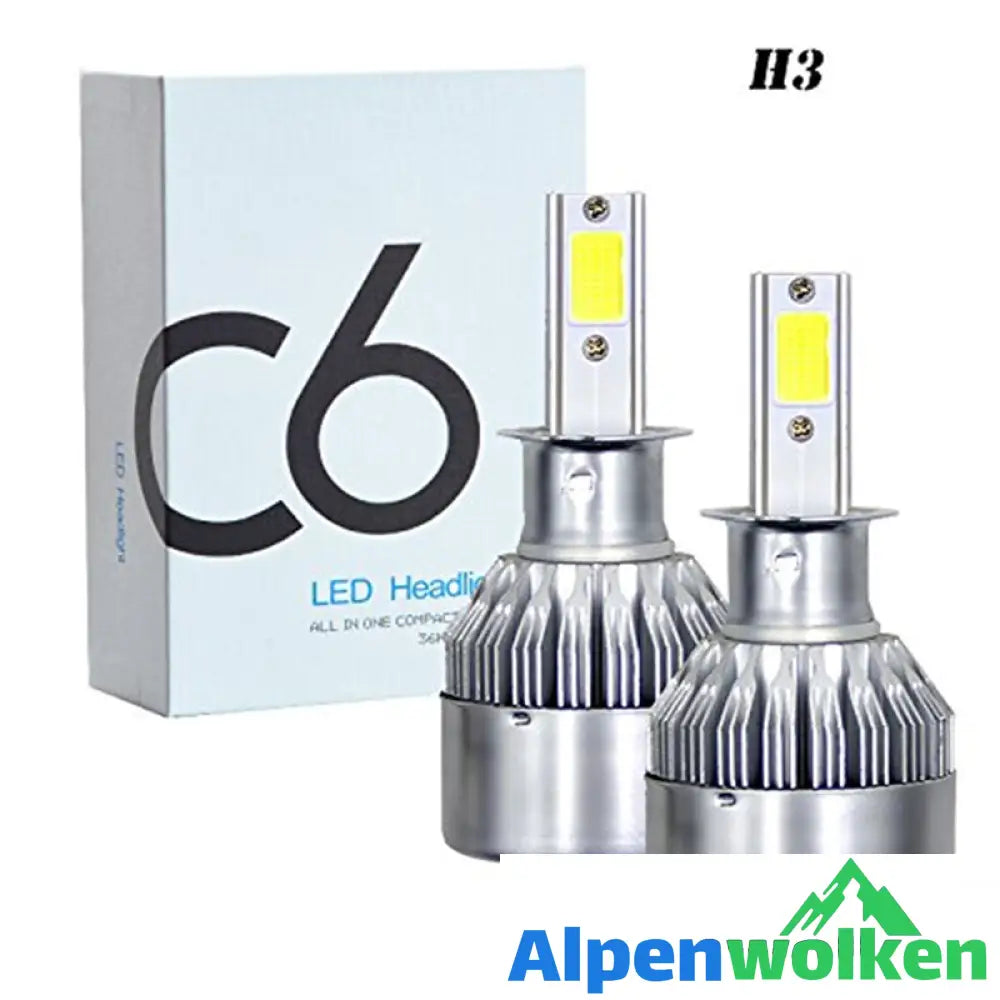 Alpenwolken - Scheinwerfer h1h3 Lichter 8000kBlau H3