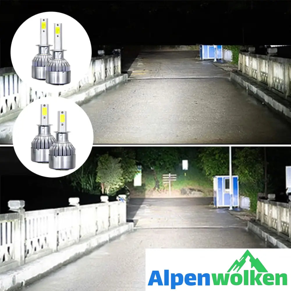 Alpenwolken - Scheinwerfer h1h3 Lichter