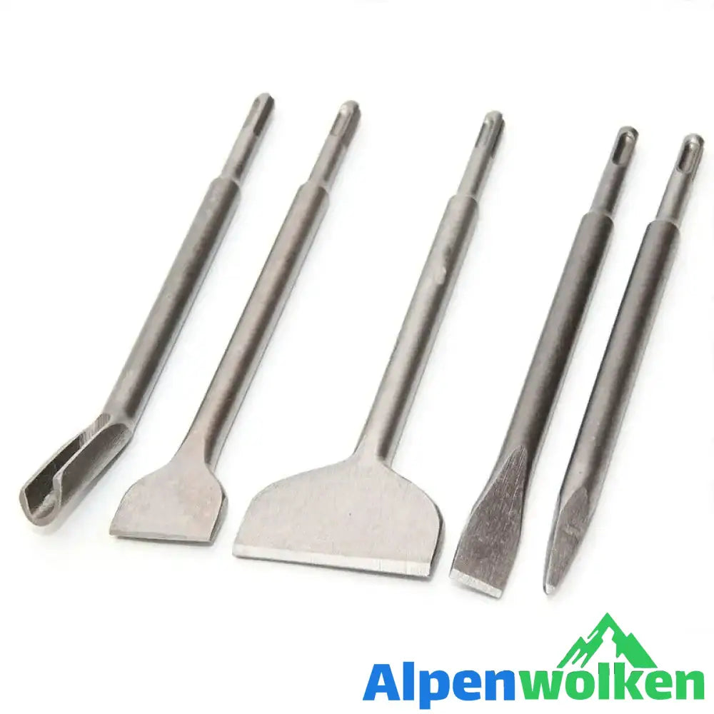 Alpenwolken - Schlagschaufel-Meißel-Set 1 Set (5 Stück)