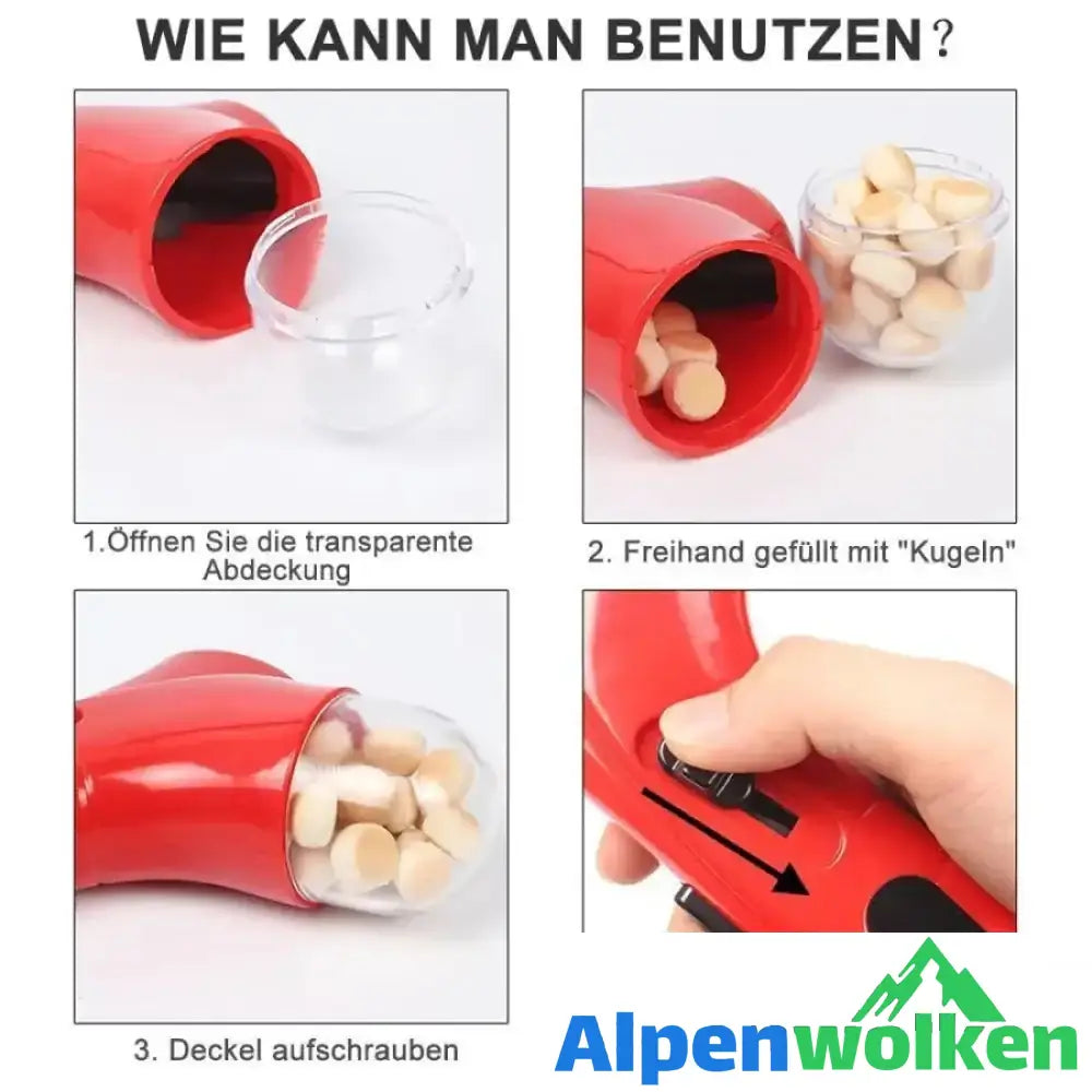 Alpenwolken - Schleuder des Hundefutter für das Haustier