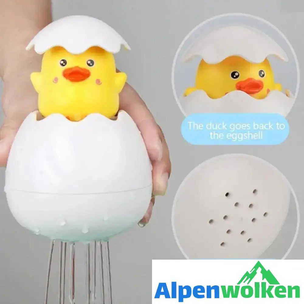 Alpenwolken - Schlüpfen Entlein Spray Badespielzeug | abschiedsgeschenk Kindertagesstätte